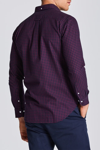Chemise regular - Rouge