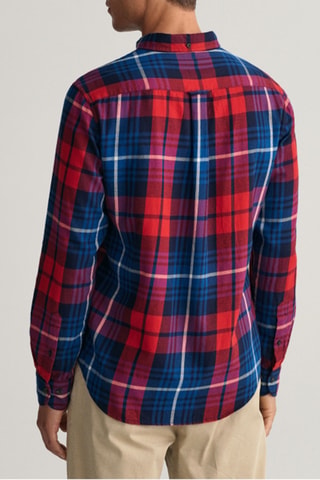 Chemise regular - Rouge
