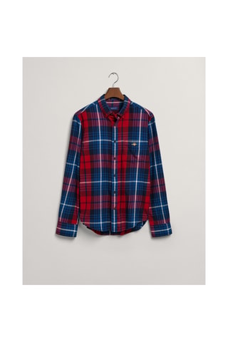 Chemise regular - Rouge