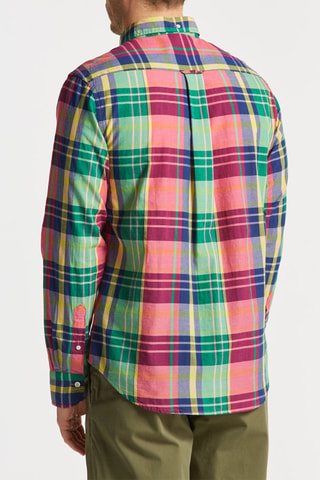 Chemise regular en coton biologique - Rose
