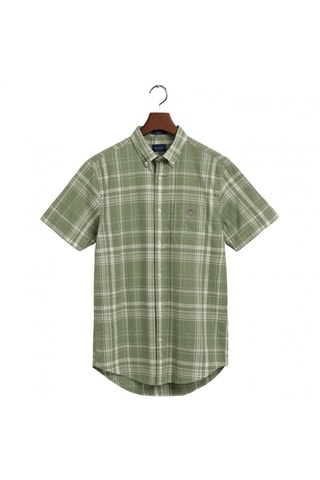 Chemise regular en lin - Vert clair