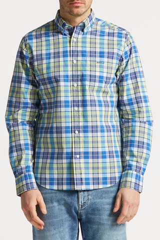 Chemise regular - Bleu marine