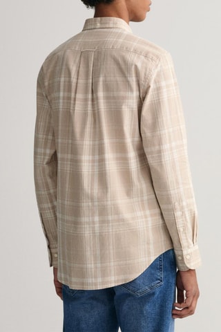 Chemise regular en lin - Beige