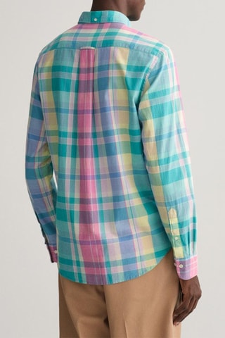 Chemise regular en coton biologique - Rose