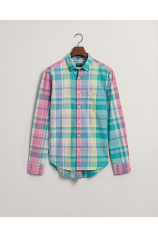 Chemise regular en coton biologique - Rose