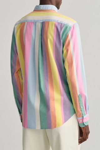 Chemise regular en coton biologique - Rose