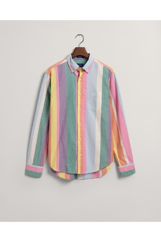 Chemise regular en coton biologique - Rose