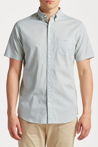 Chemise regular - Vert d’eau