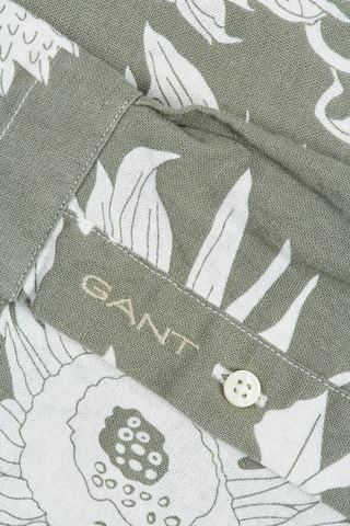 Chemise regular en lin - Kaki