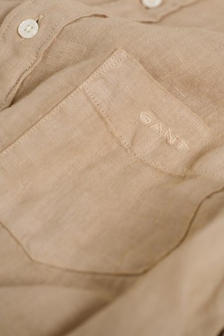 Chemise regular en lin - Beige