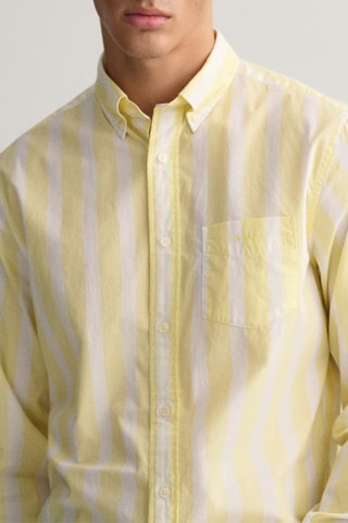 Chemise regular - Jaune