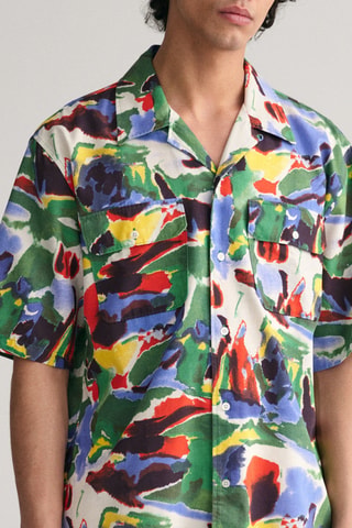 Chemise - Vert clair et jaune