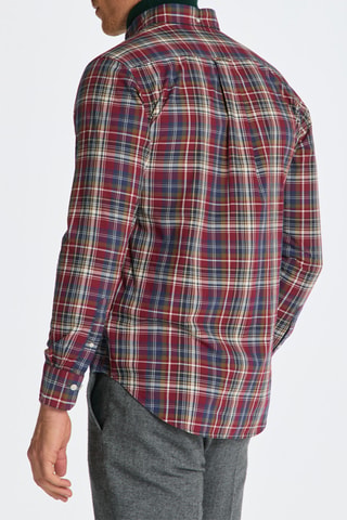 Chemise droite - Rouge