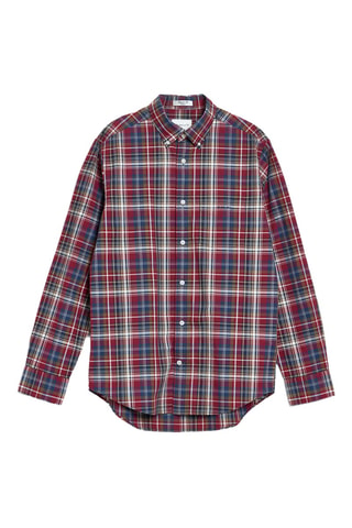 Chemise droite - Rouge