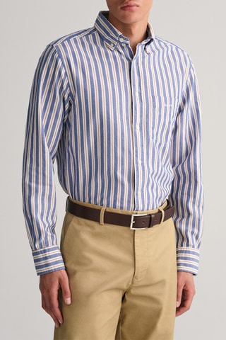 Chemise regular en coton biologique - Ciel