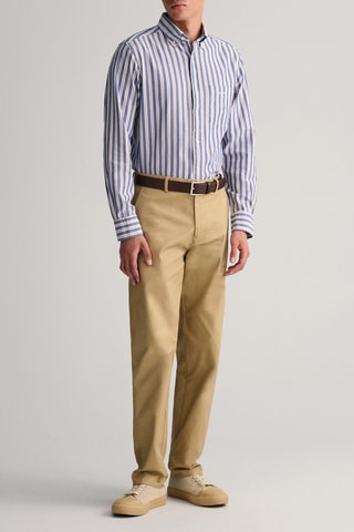 Chemise regular en coton biologique - Ciel