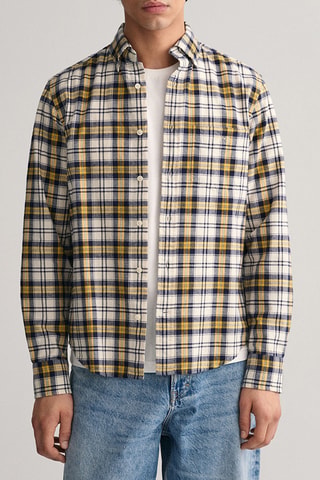 Chemise regular - Jaune