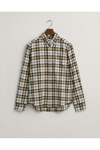 Chemise regular - Jaune