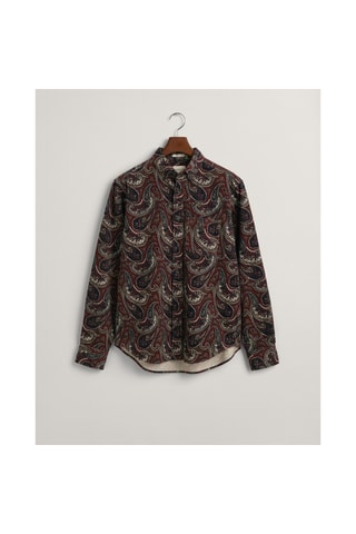 Chemise regular - Rouge brique