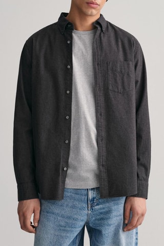 Chemise regular - Anthracite chiné