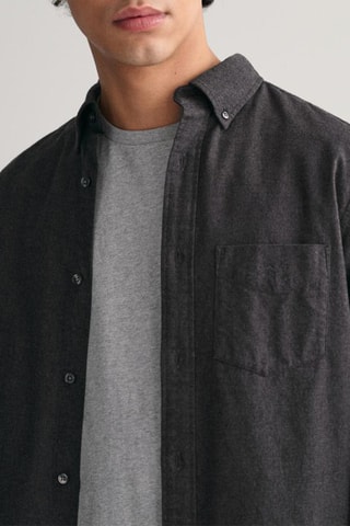 Chemise regular - Anthracite chiné