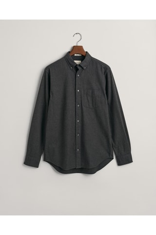 Chemise regular - Anthracite chiné