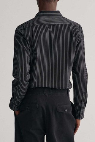 Chemise slim - Noir
