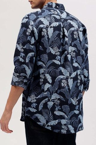 Chemise regular - Bleu marine