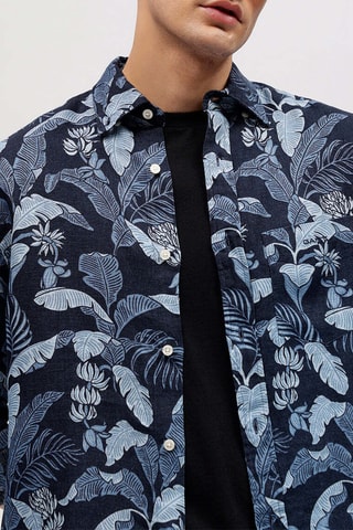 Chemise regular - Bleu marine