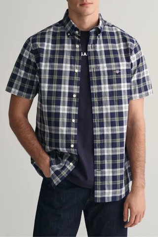 Chemise regular - Bleu marine
