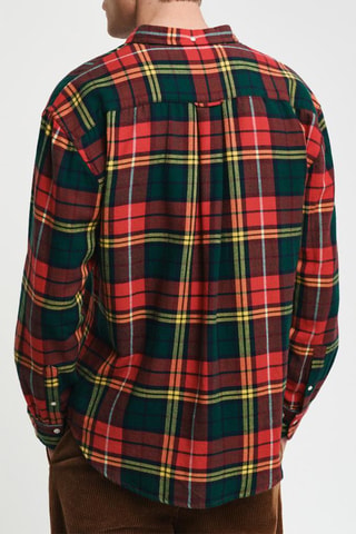 Chemise regular - Rouge