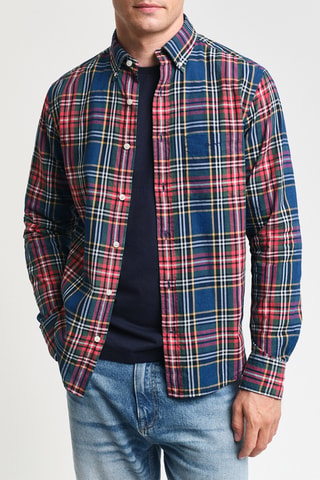 Chemise regular - Indigo