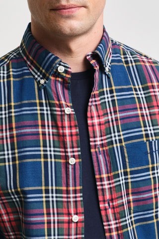 Chemise regular - Indigo
