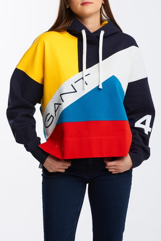 Sweat à capuche - Bleu canard