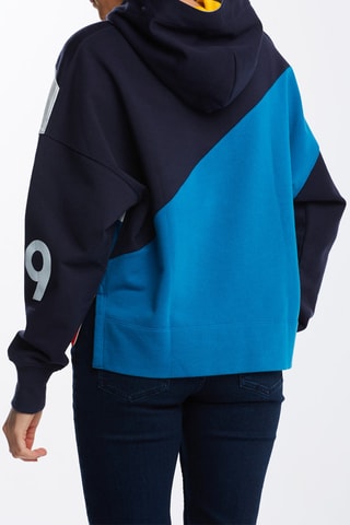 Sweat à capuche - Bleu canard