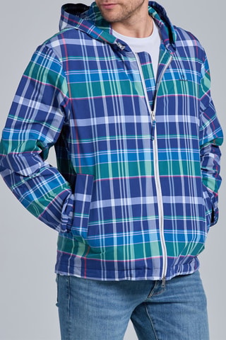 Veste à capuche - Bleu foncé