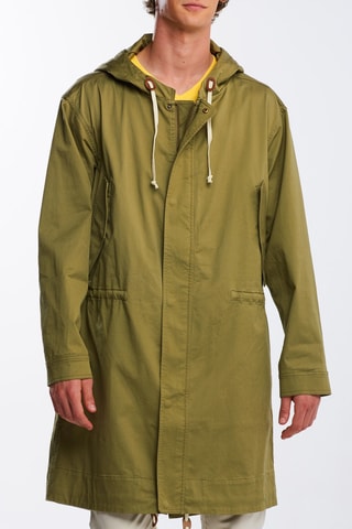 Parka à capuche - Vert olive