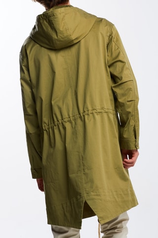 Parka à capuche - Vert olive