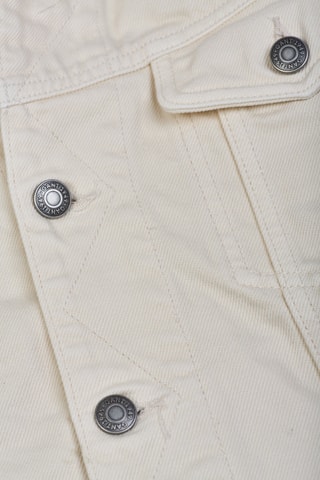 Veste en jean en coton biologique - Ecru