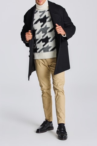 Manteau en laine - Noir