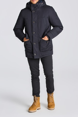 Parka à capuche - Noir