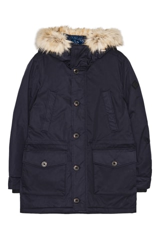 Parka à capuche - Noir