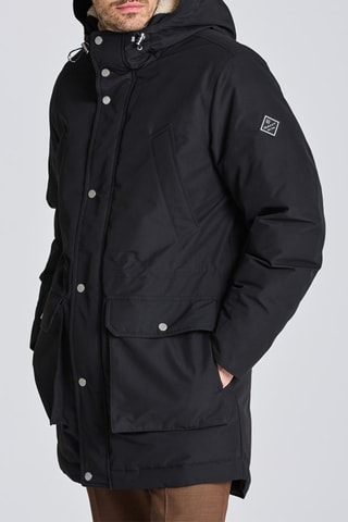 Parka à capuche - Noir