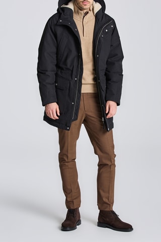 Parka à capuche - Noir