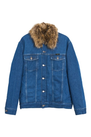 Veste en jean - Bleu cobalt