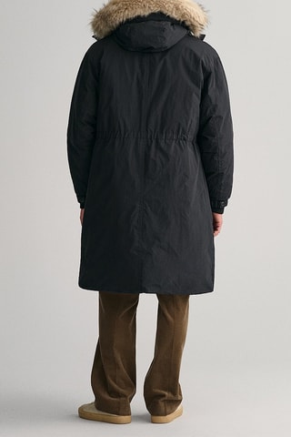 Parka à capuche - Noir
