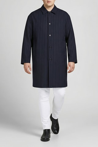 Manteau en laine - Bleu marine