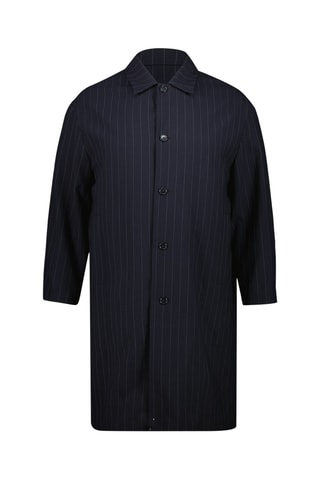 Manteau en laine - Bleu marine