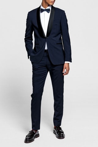 Veste en laine - Bleu nuit