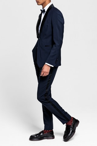 Veste en laine - Bleu nuit